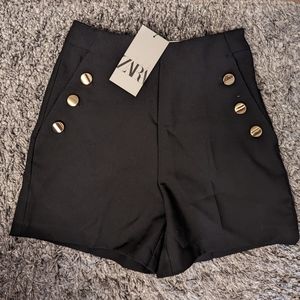 Zara High Waisted Shorts